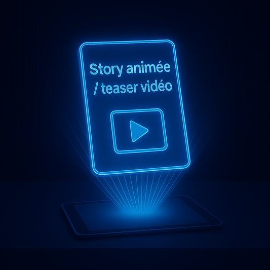 Story Animée / Teaser Vidéo – Donnez vie à vos idées