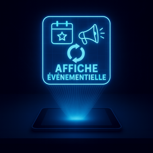 Affiche Événementielle – Attirez tous les regards.