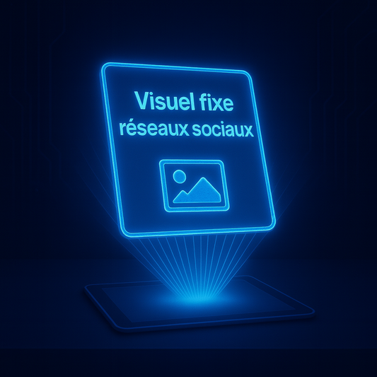 Visuel fixe – Réseaux sociaux